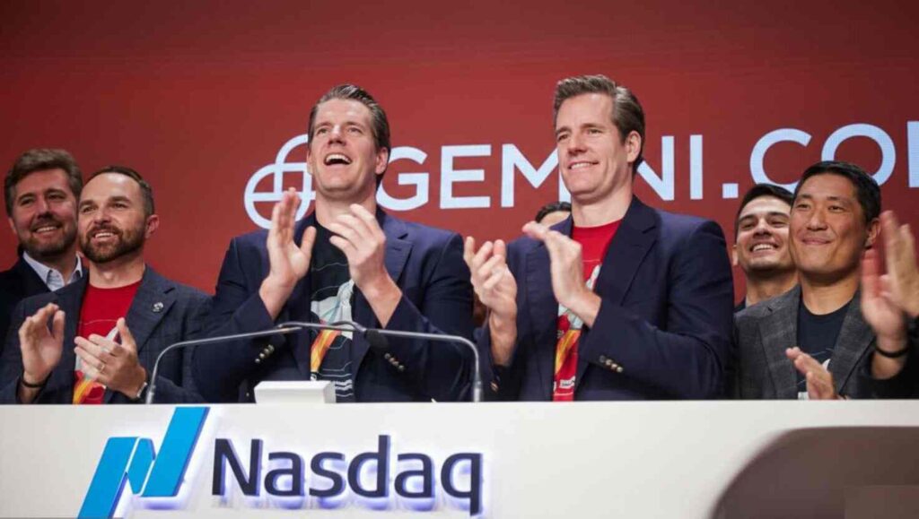 Gemini cryptocurrency exchange IPO details 2025